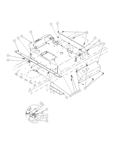 Control Assembly (2008 And Before) Diagram and Parts List for ENFORCER48 53AH3AGN050-22HP Cub Cadet Lawn Tractor